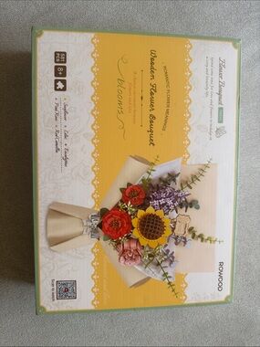 Rowood Wooden Flower Bouquet Craft Kit